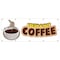 Signmission Fresh Hot Coffee Banner Heavy Duty 13 Oz Vinyl with Grommets B-120 Fresh Hot Coffee - alternate 1